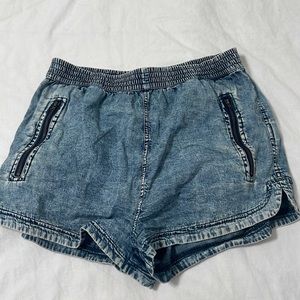 High waisted shorts
